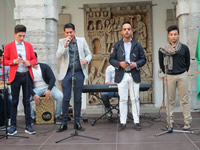 actuacion en el Parlamento de Cantabria